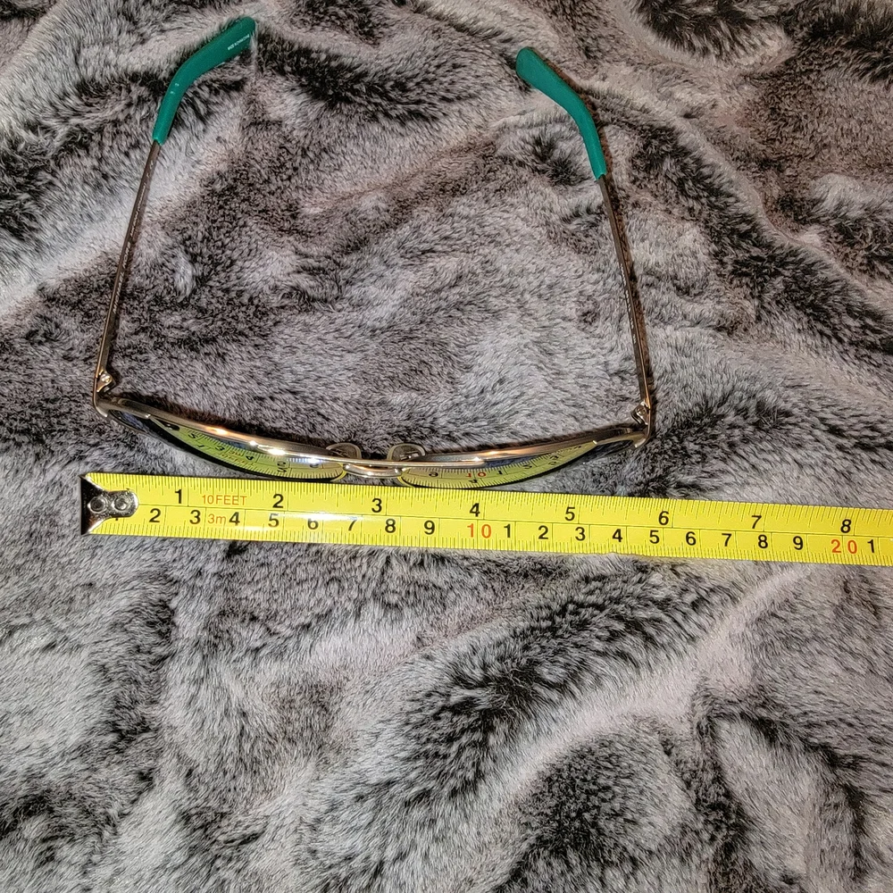 Michael Kors Aviator Sunglasses with Green Lenses - Picture 4 of 7